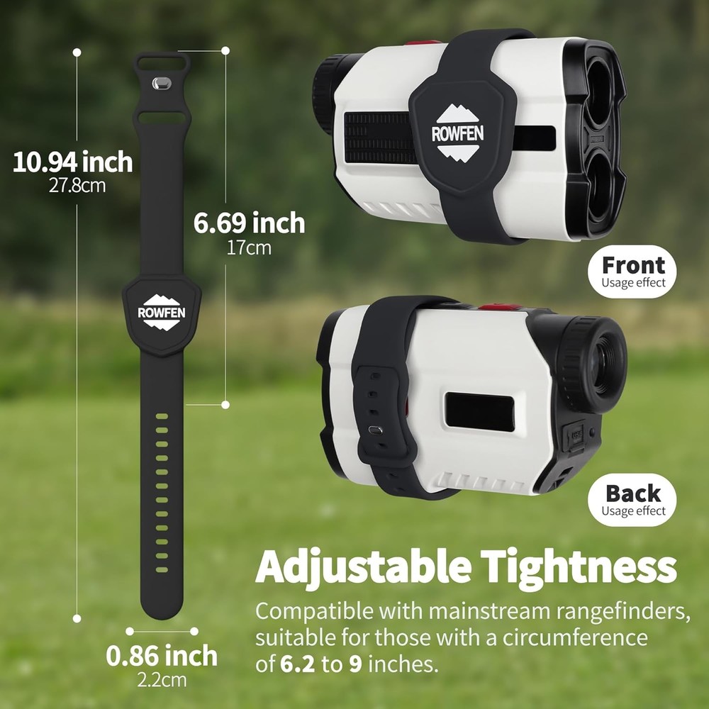 Rangefinder Magnetic Strap for Golf - Adjustable Range Finder Holder with Strong