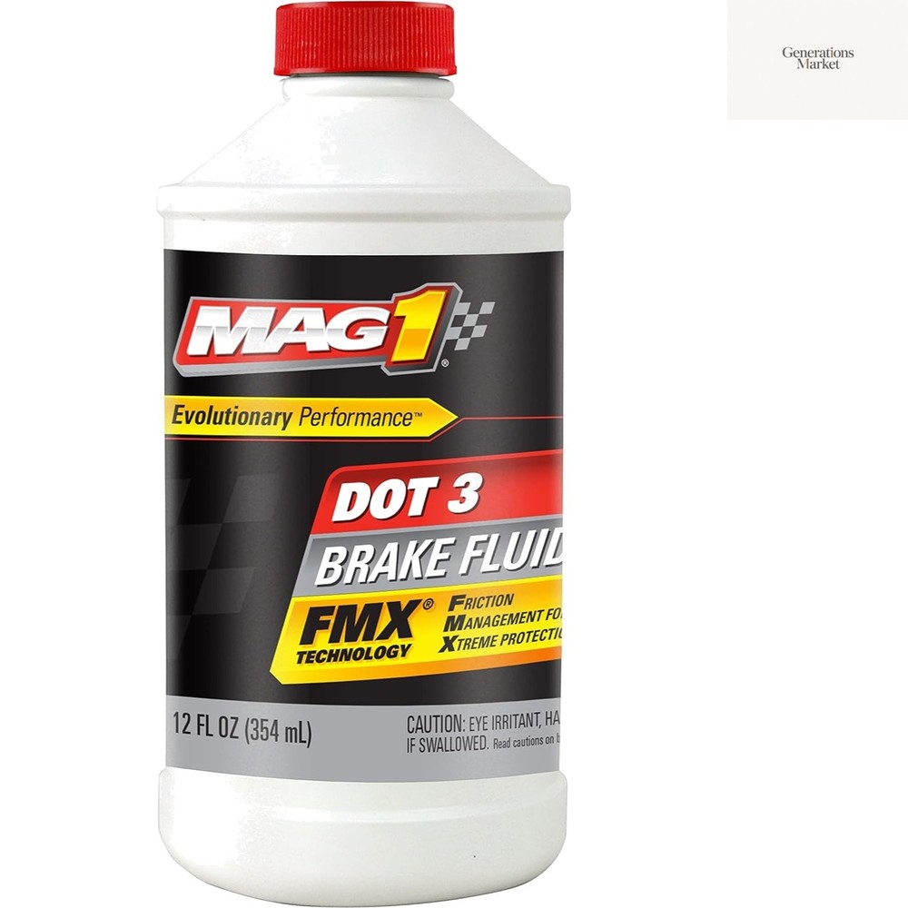00122 Brake Fluid - 12 Ounces