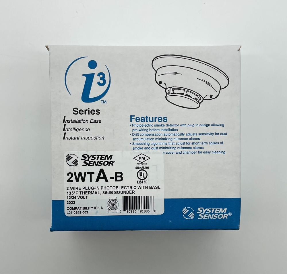 System Sensor 2WTA-B | Same Day Shipping (SEALED)
