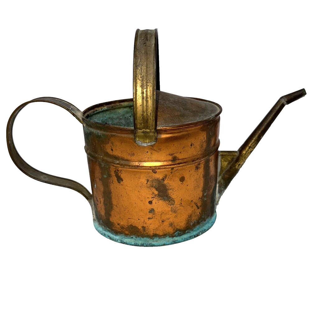 Antique Artisan Copper  9" Watering Can