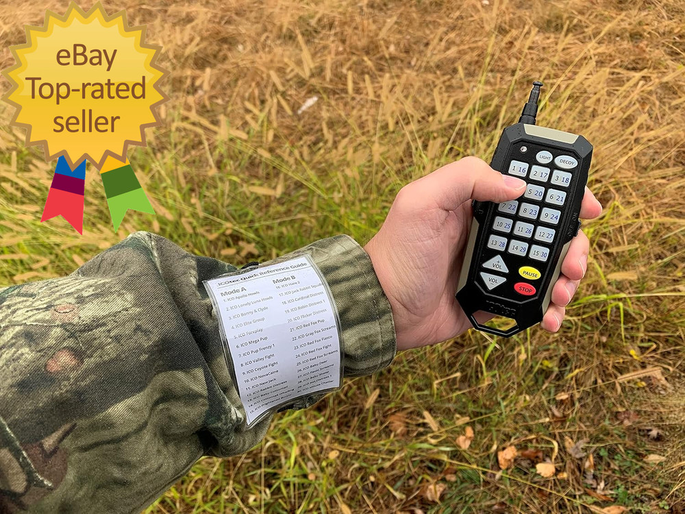 Renegade+ Programmable Predator Call with Bluetooth - 30 Professional Sounds