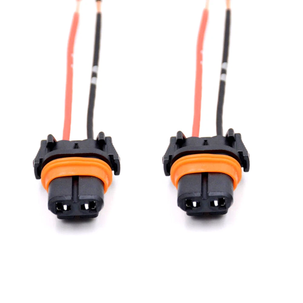 2pcs 9005 9006 Adapter Wiring Harness Socket for Headlight Fog Light Universal