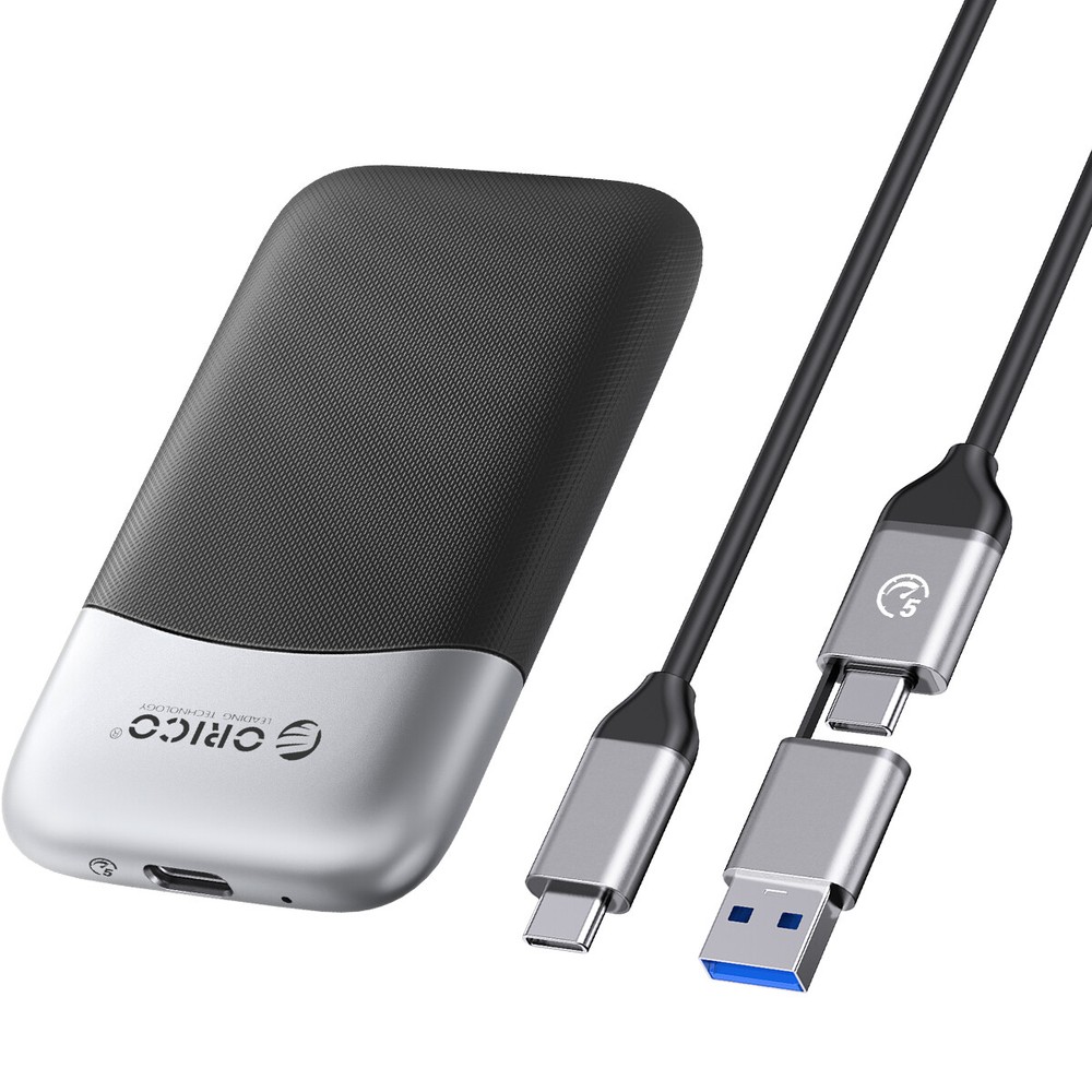 ORICO 1TB External SSD 2 in 1 Portable Solid State Drive USB C USB 3.2 PSSD