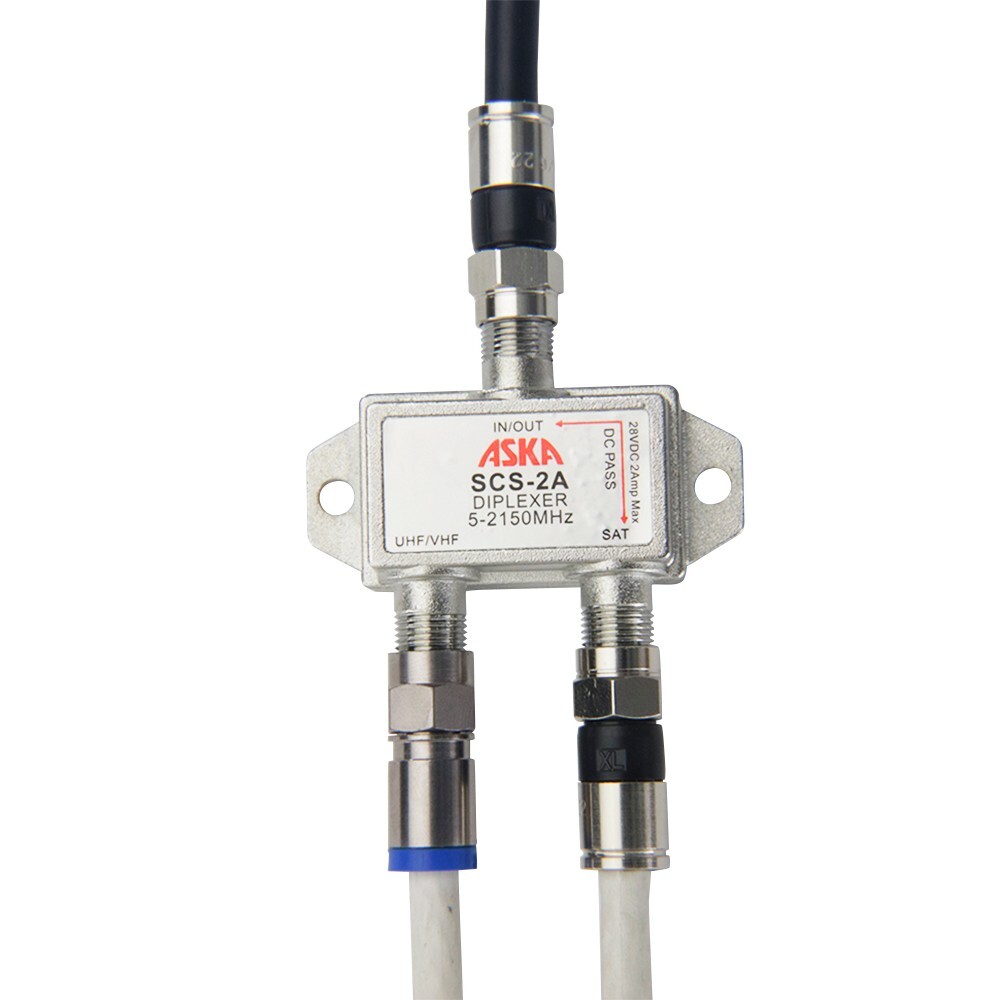ASKA SCS-2A DNA 2-Amp Diplexer for Dish Pro+