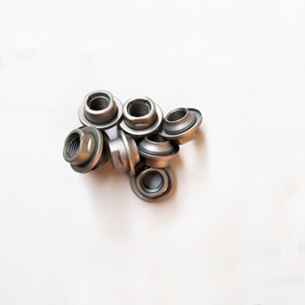 High Quality Black Cone Cycle Hub Iron Nut for Improved Riding Experience