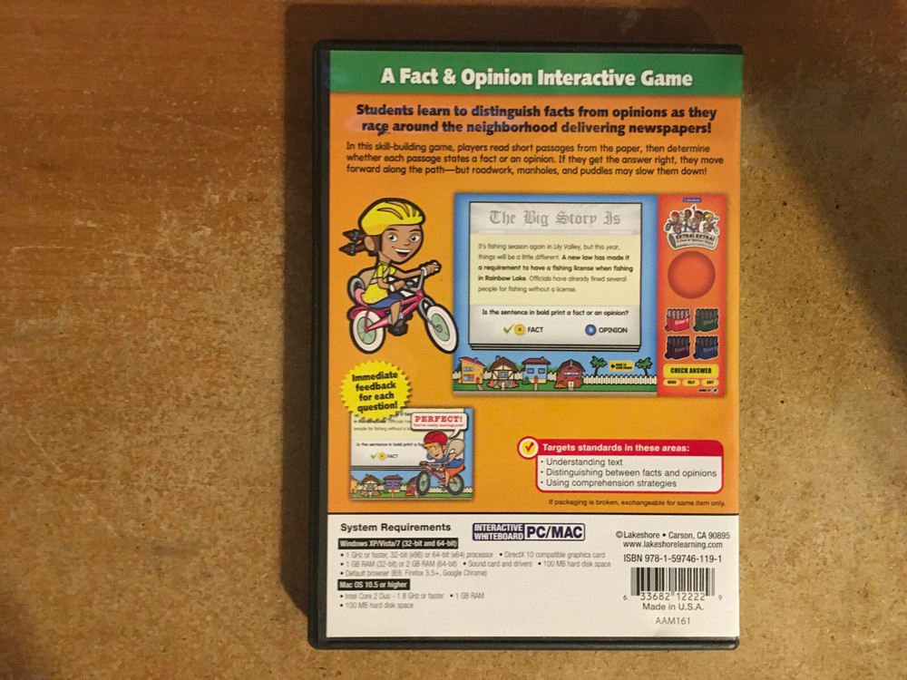Extra Extra A Fact & Opinion Game PC/Mac