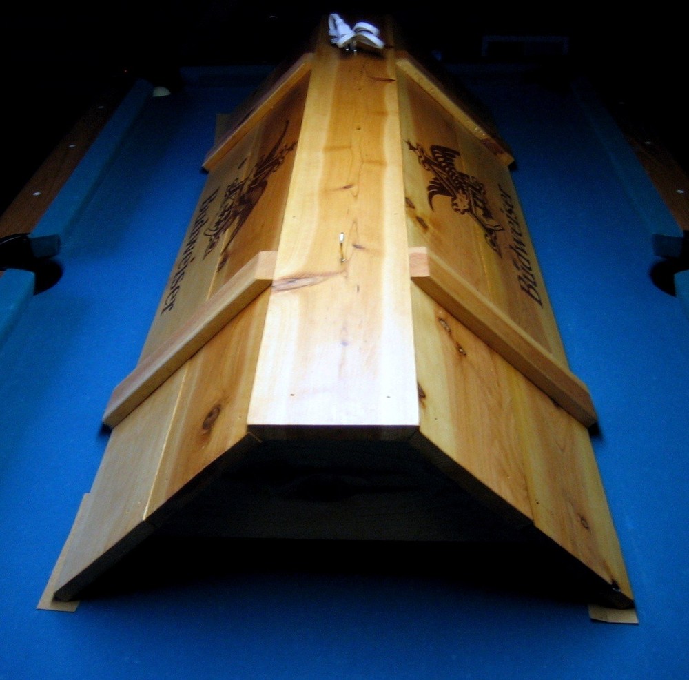 New Budweiser Pool Table Billiards Light 52" Cedar Led