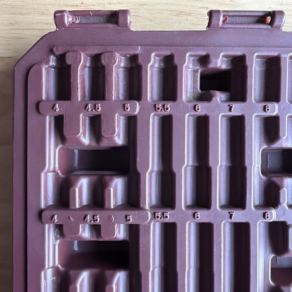 Matco Socket Set Organizer HALF CASE ONLY for Deep Shallow SAE Metric Impact