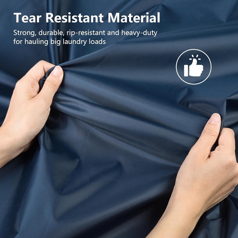 2 Pack Extra Large Drawstring Laundry Bag - 28 x 45 Inch Heavy Duty Organizer