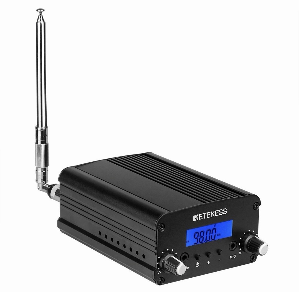 FM Broadcast Transmitter TR509 7W FM Radio Transmitter, Long Range Transmitter