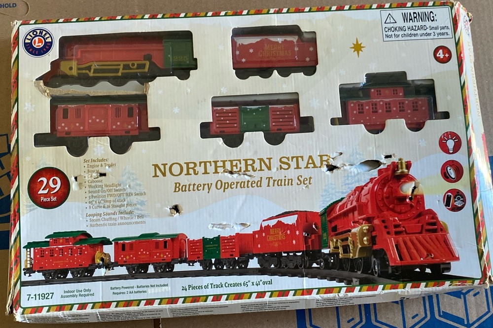 Northern Star Battery Operated Train Set Tested.