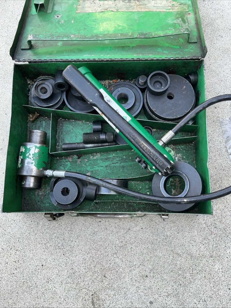Greenlee 767 Hydraulic Punch Driver Set