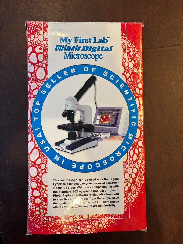 My First Lab Ultimate Digital Microscope Model MFL-85 - with Accessory Kit/Slide