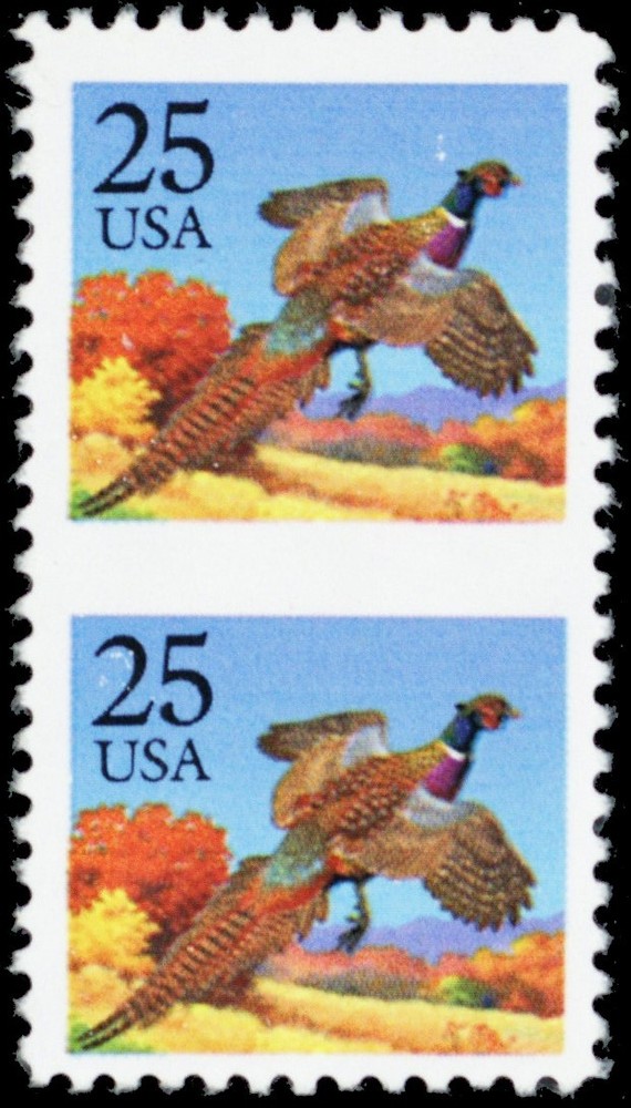 2283, Mint NH 25¢ Imperforate Between Pair (Printers Waste) -- Stuart Katz