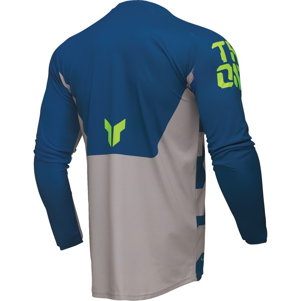 Thor LAUNCHMODE Forge Jersey, Blue, Off-Road