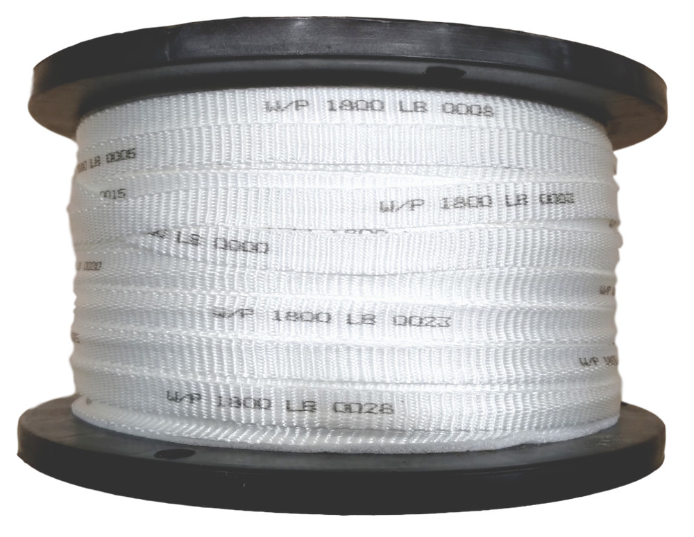 5/8" x 1500' Electrical Pull Tape 1800 lb. Tensile | Flat Rope, Pull Line