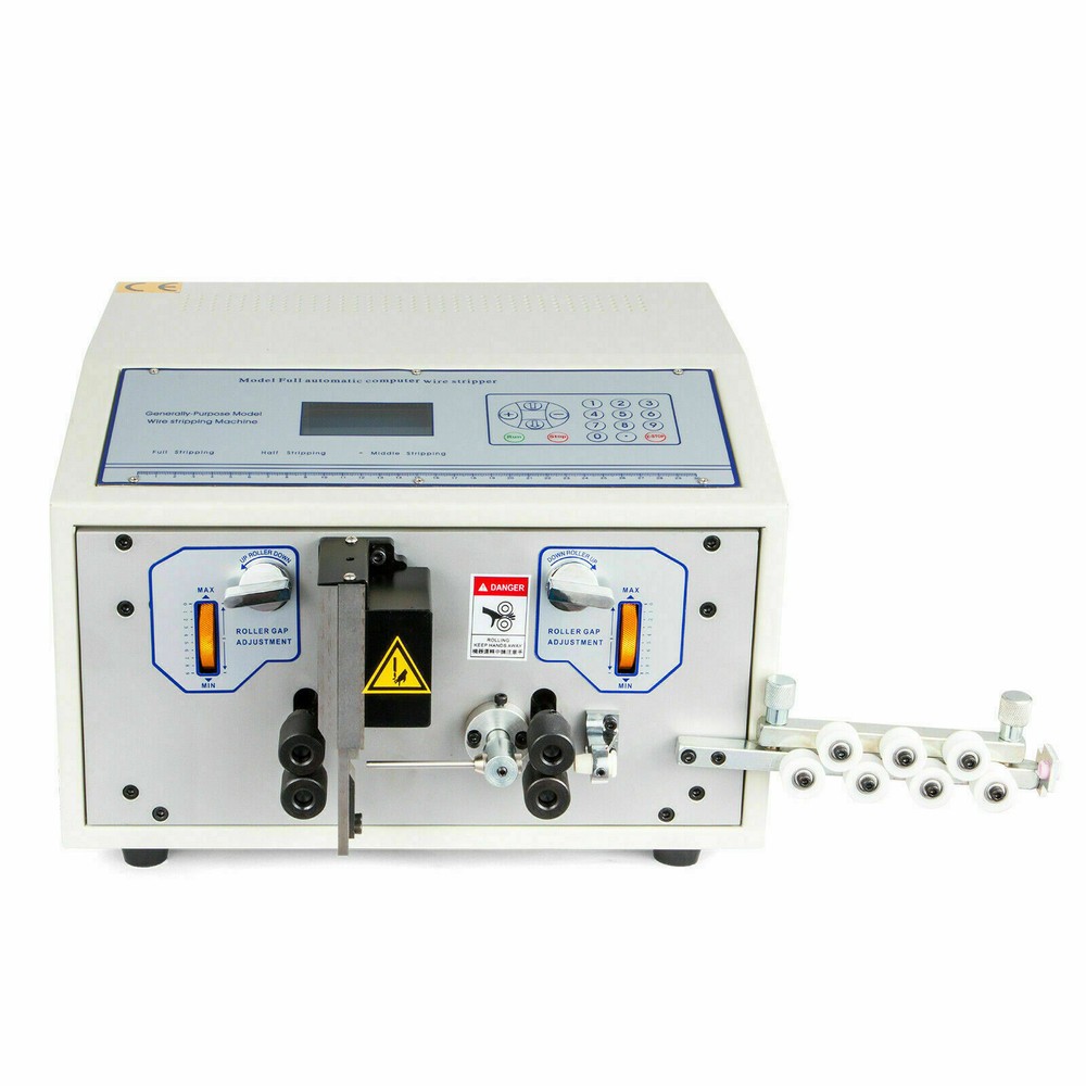 Automatic Computer Wire Stripping Cutting Peeling Machine Stripper 0.1-4.5mm² CE