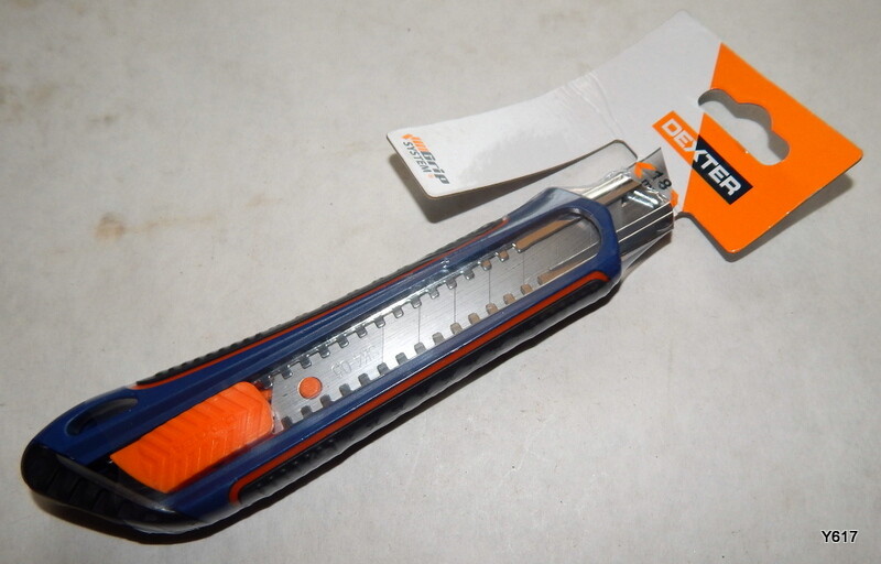 Dexter Blue Orange Box Cutter Blade 082019