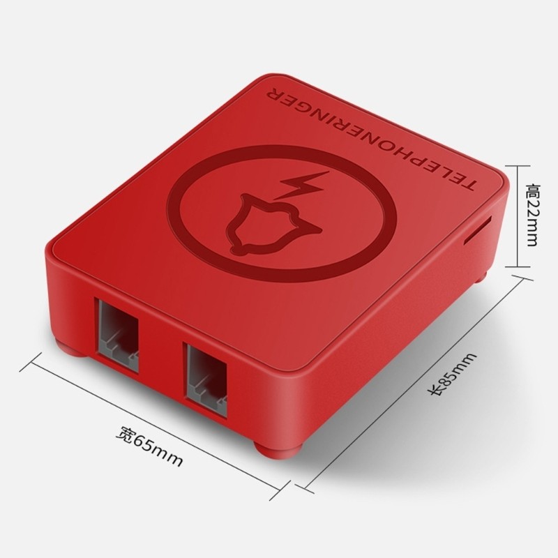 Dustproof Telephone Bells Amplifiers Synchronized Sound Visual Warning for