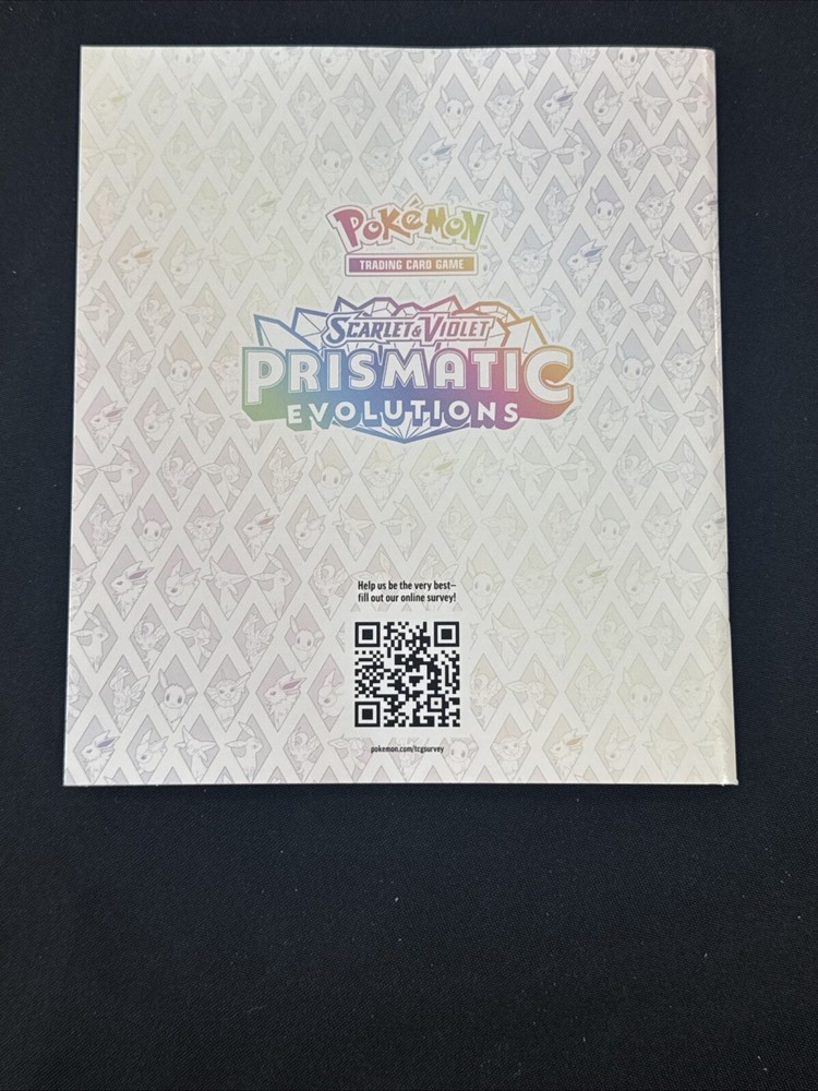 2024 Pokémon Prismatic Evolutions Elite Trainer Booklet - Player Guide