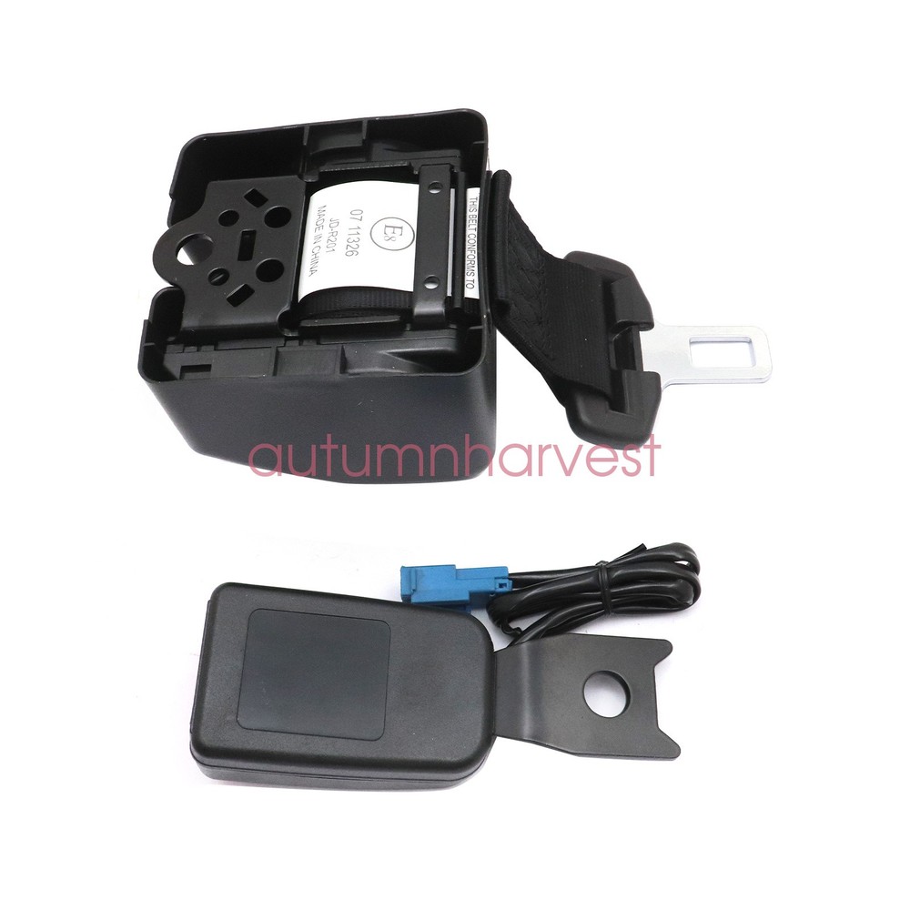 Universal Replacement Forklift Seat Belt Black with 5 Amp Activator Switch