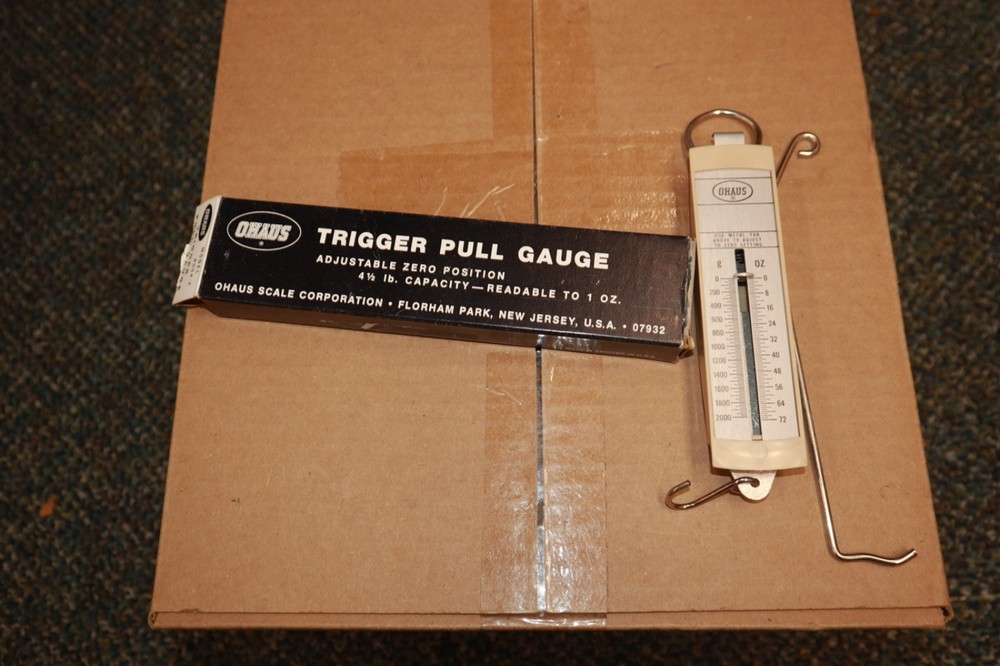 Used Ohaus # 8004-T Trigger Pull Gauge