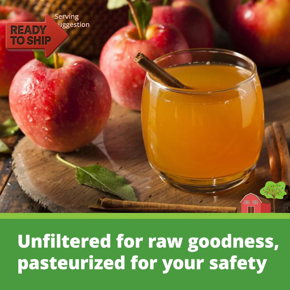 100% Apple Cider, Fresh Pressed, 128 Fl Oz Jug