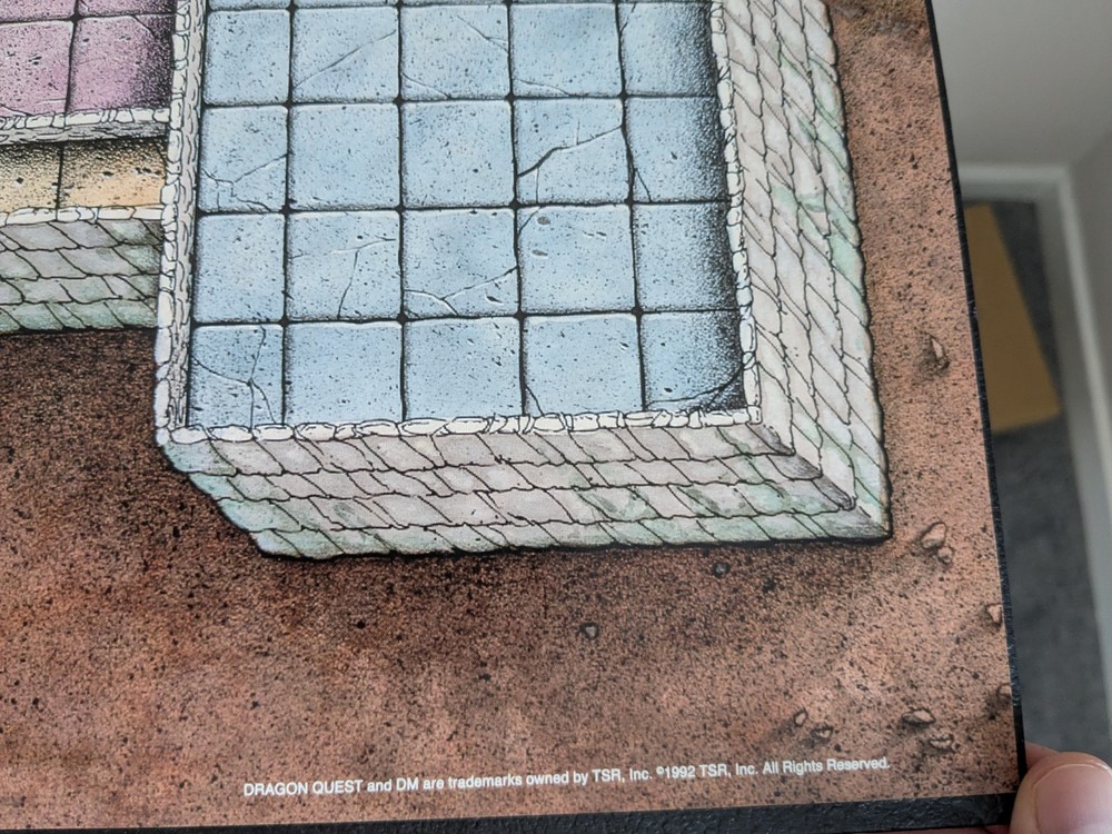 Spares & Replacements - 1992 Dragon Quest Replacement Gameboard