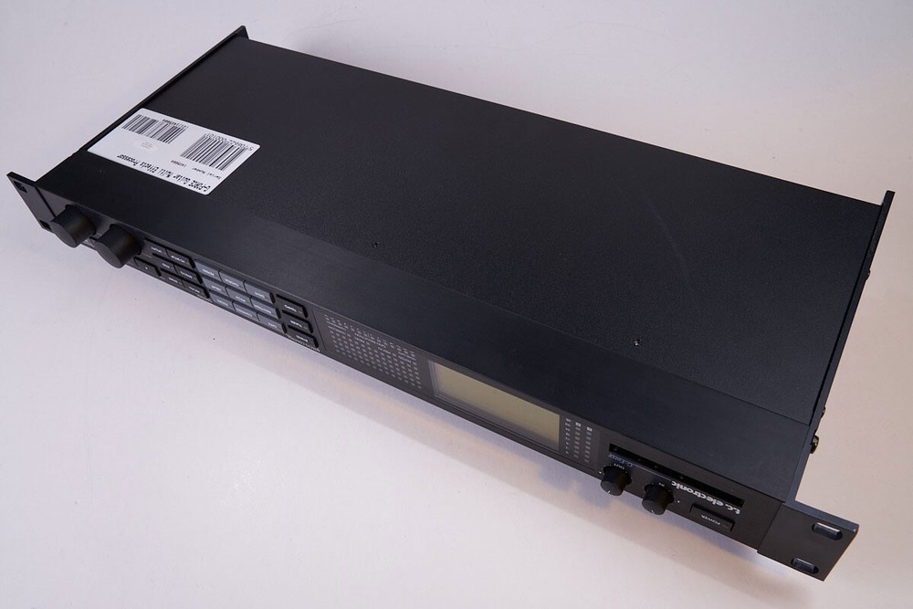 TC Electronic G-Force Digital Guitar Multi Effects Processor, 1U 1RU Rack Mount