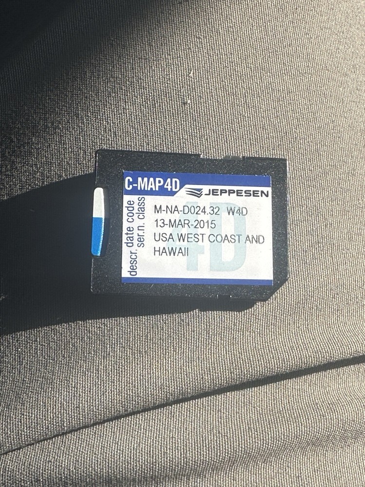 C-MAP 4D US West Coast & Hawaii microSD Format Electronic Chart jeppesen