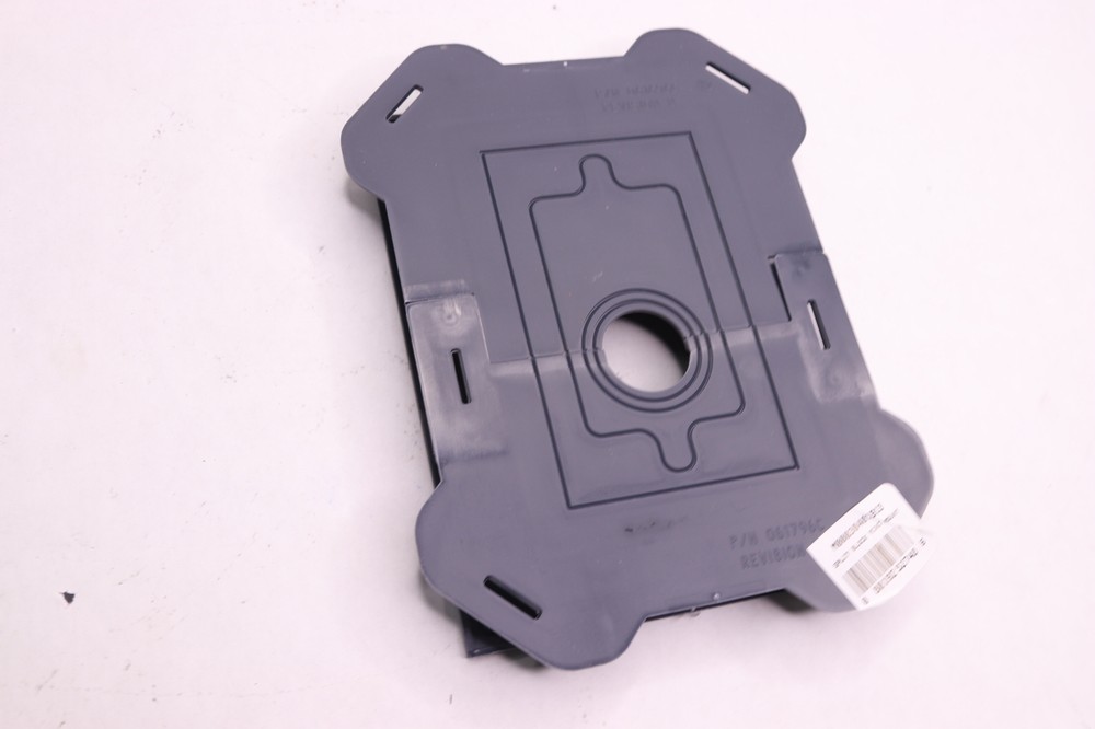Vinyl Split Block Mini Mount Offset Indigo 5" x 6.75" OD 3.25" x 5" ID