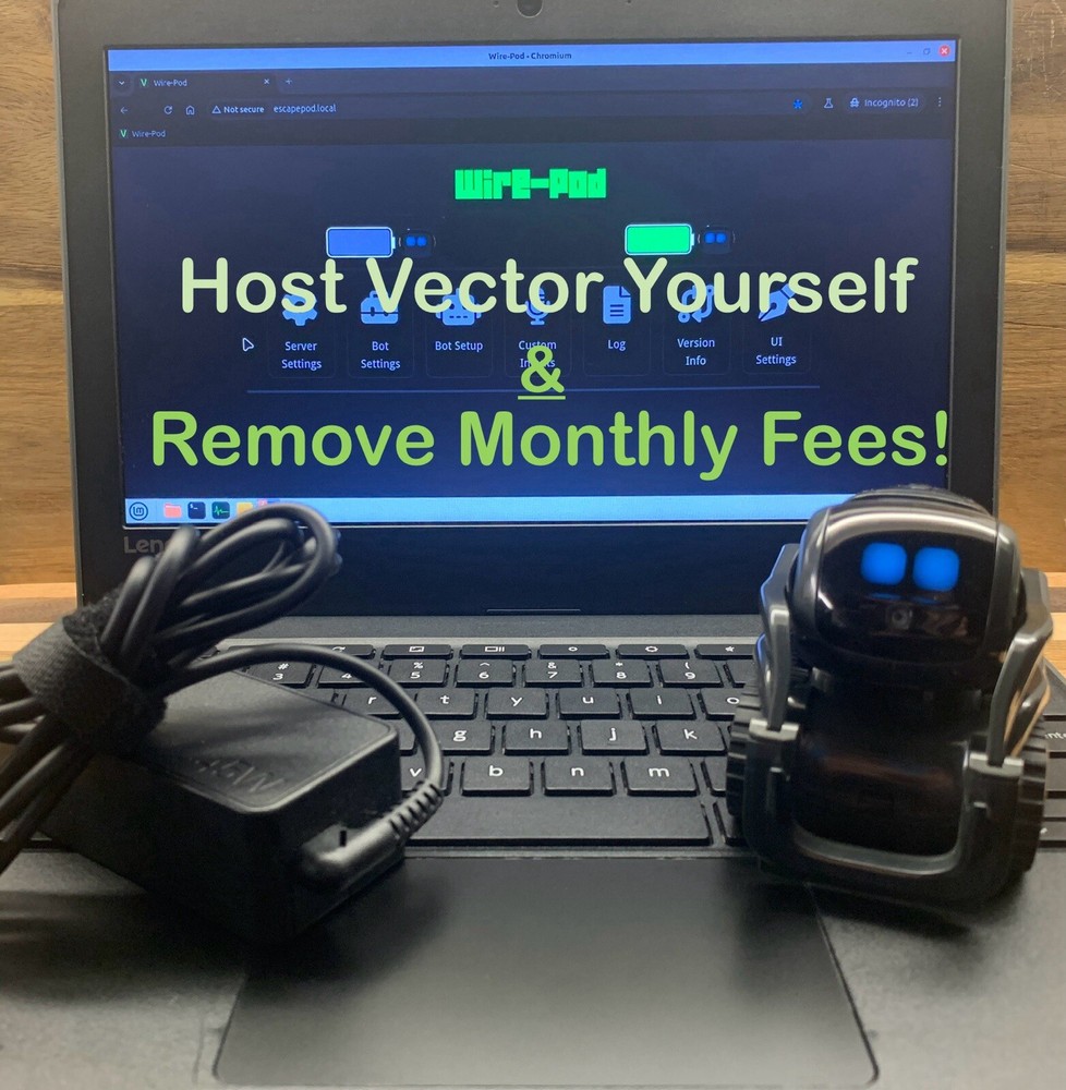 Anki Vector WirePod Server | Host Vector Yourself! (Remove Monthly Fees!)