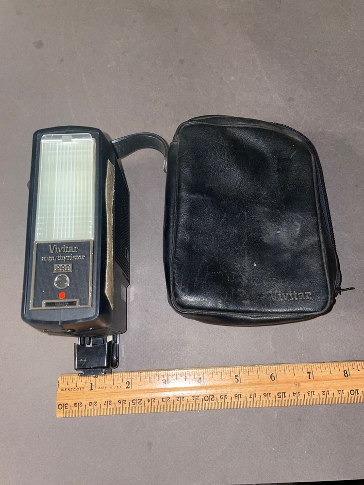 VINTAGE VIVITAR AUTO THYRISTOR 292 CAMERA FLASH UNTESTED