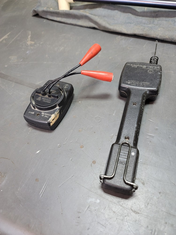 PROGRESSIVE ELECTRONICS MODEL 500K 500HP TRACKER CABLE LOCATING SYSTEM LOT AS-IS