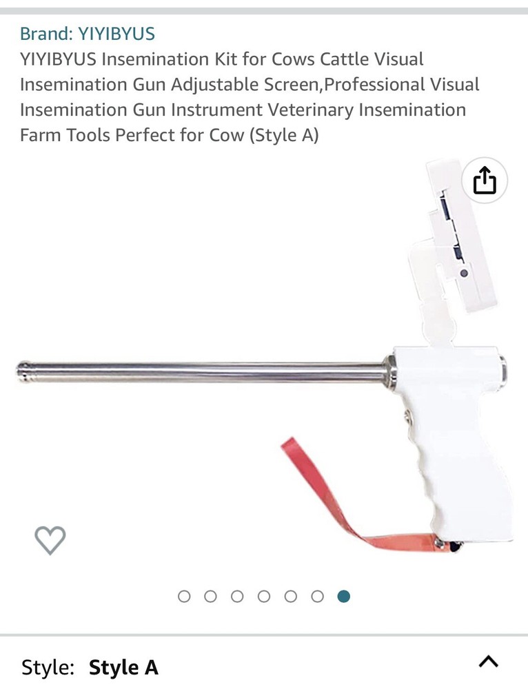 artificial insemination cattle Camera kit