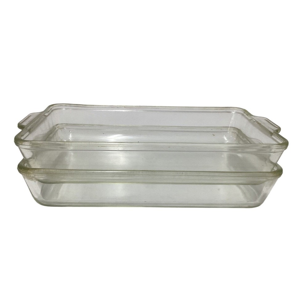 Pyrex 231 Clear Glass Rectangular Baking Dish