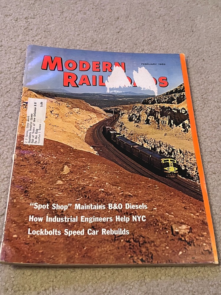 Modern Railroads - February 1962