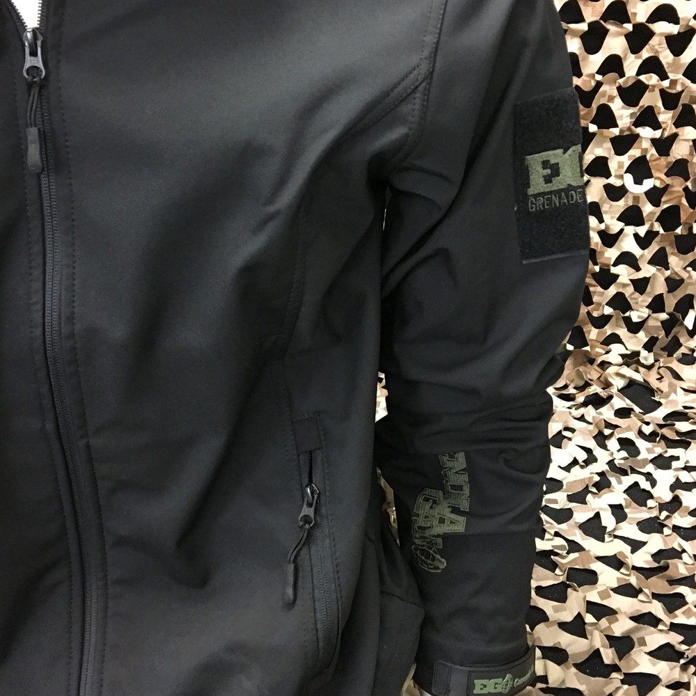 NEW Enola Gaye TechOne Windbreaker Jacket - Black - Medium