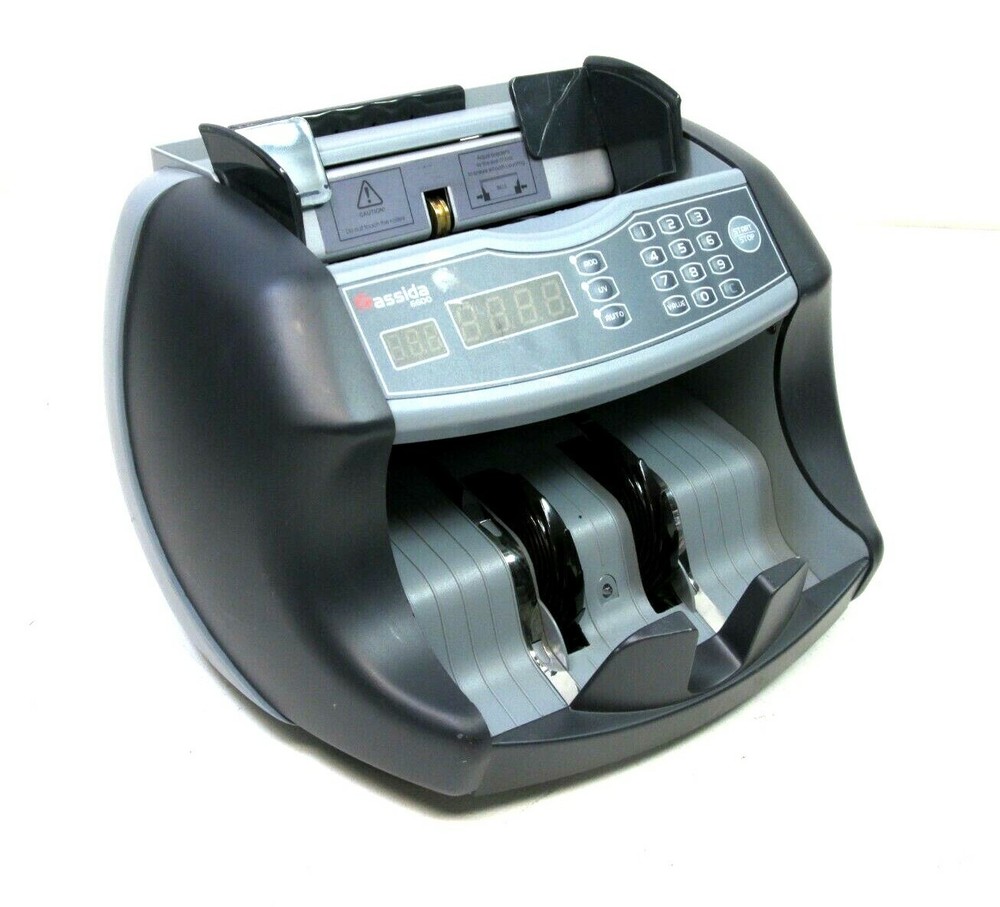 Cassida 6600UV Ultraviolet Currency Counter Missing Power Supply