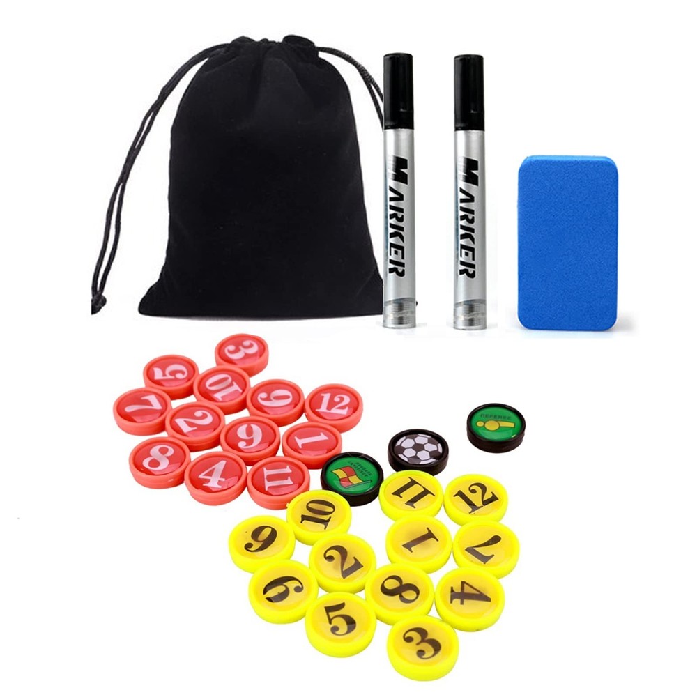 Replacement Magnets for Coaching Board Tactics Strategy Accessories VolksRose