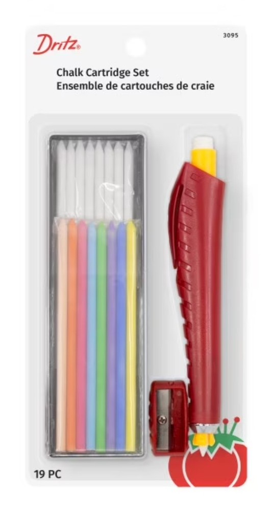 Dritz Chalk Cartridge Set, Assorted Chalk