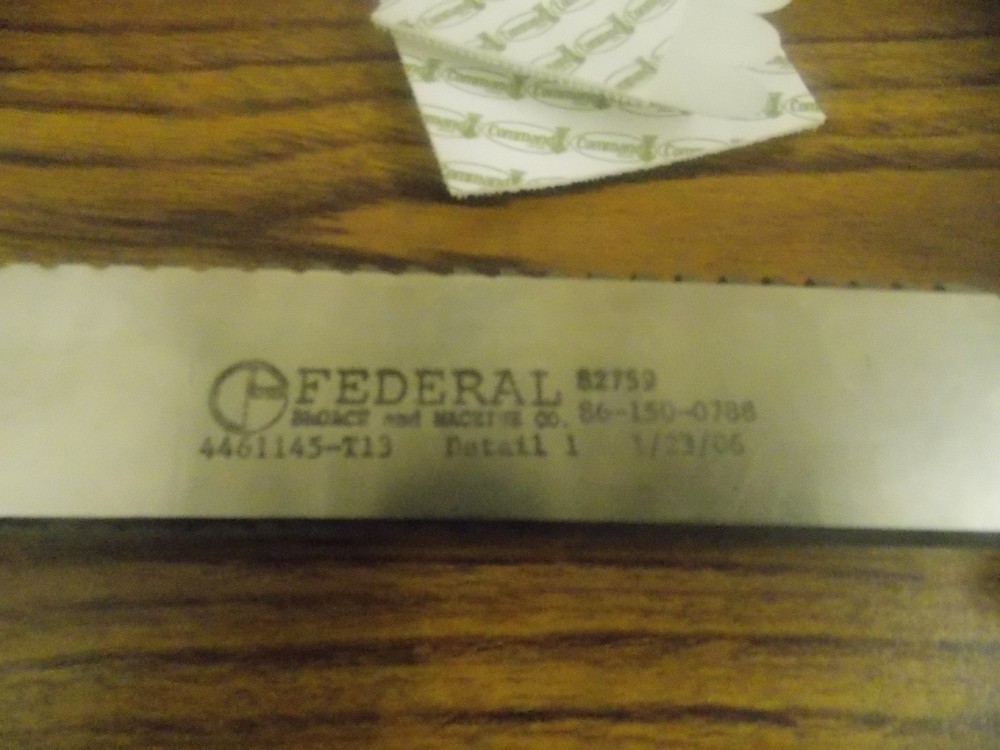 Federal 1.00" Broach