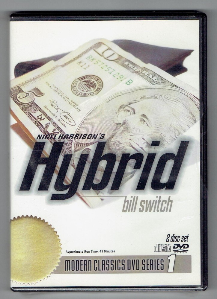 Hybrid DVD & CD by Nigel Harrison - New Magic DVD & CD