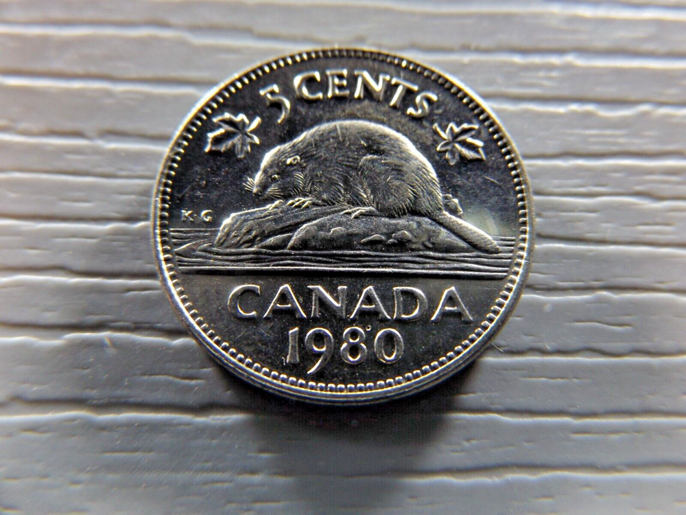 Coin Canada 1980 5 cents