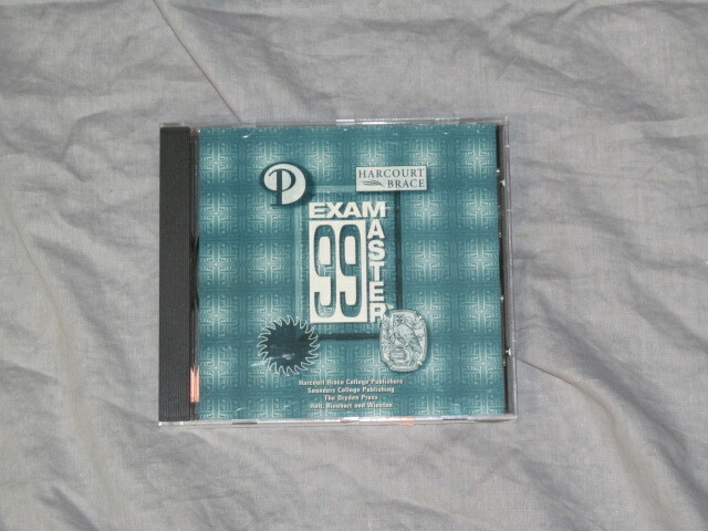 Exam Master 99 Version 1.1.1 CD-ROM by Harcourt Brace