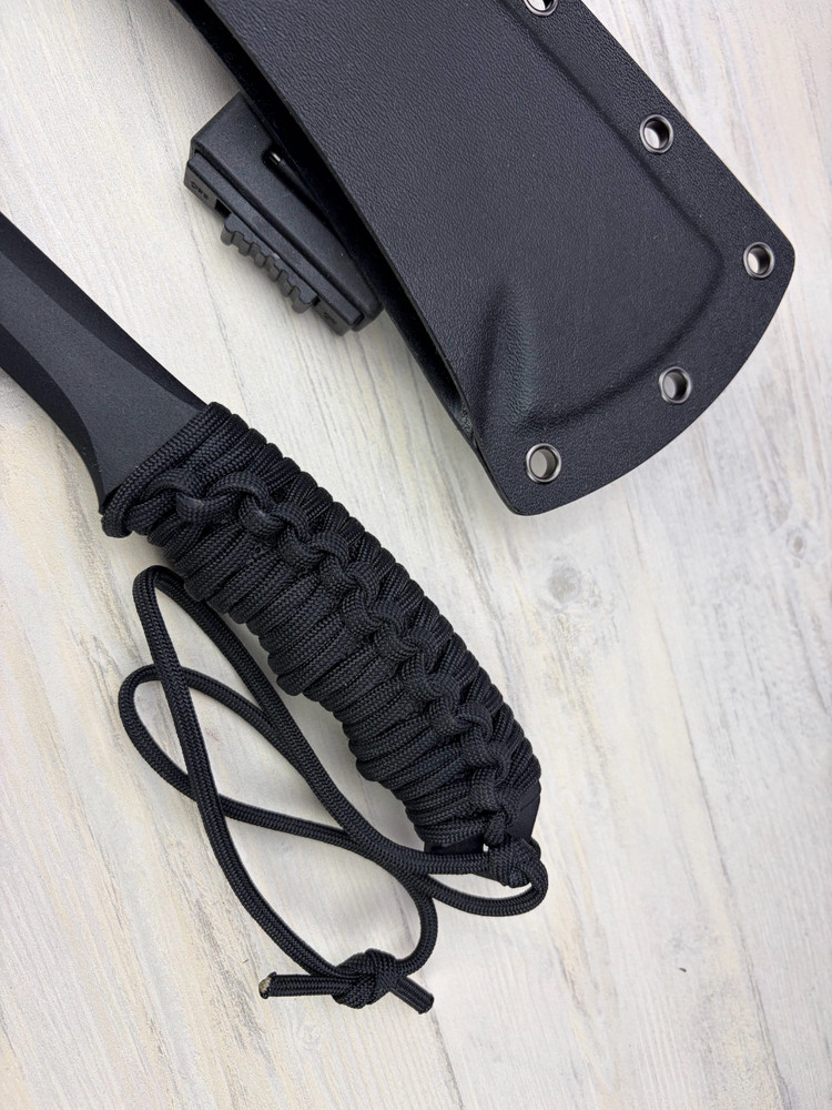 Browning Shock N Awe Tomahawk Axe - Black Cord Wrapped Handle + Polymer Sheath