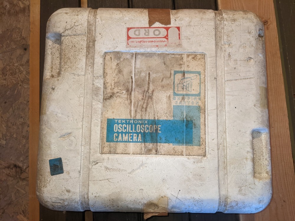 Tektronix C-12 Oscilloscope Camera C12