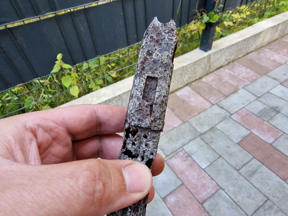 WW2 Accessories from the German bunker relic.