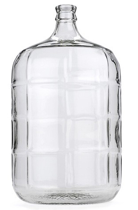 Home Brew Ohio 5 Gallon Glass Carboy with Carboy Handle