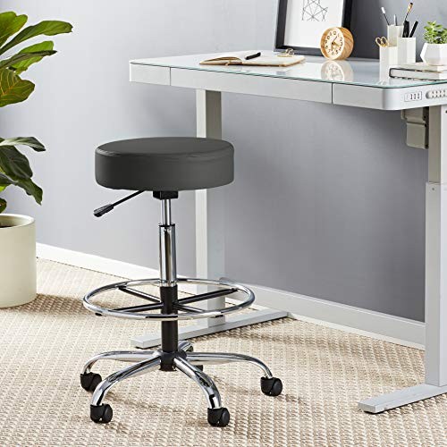 Boss Office Products 16" Adjustable Grey Drafting Stool